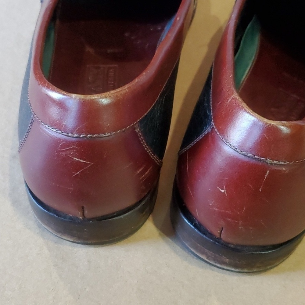 HS TRASK two tone loafer with tassel size 10.5 - Picture 5 of 10